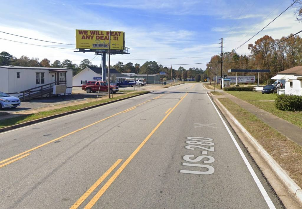 Photo of a billboard in Mt Vernon