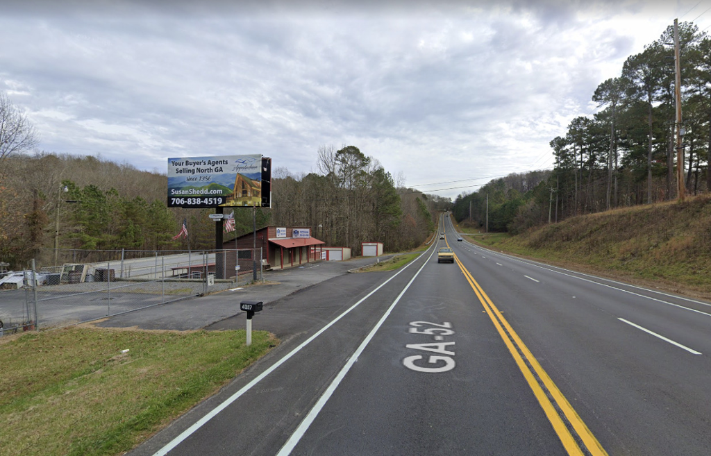 Photo of a billboard in East Ellijay