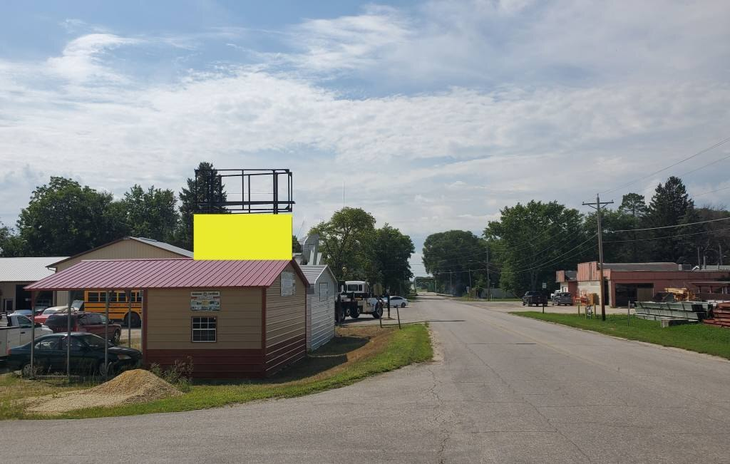 Photo of a billboard in Shell Rock