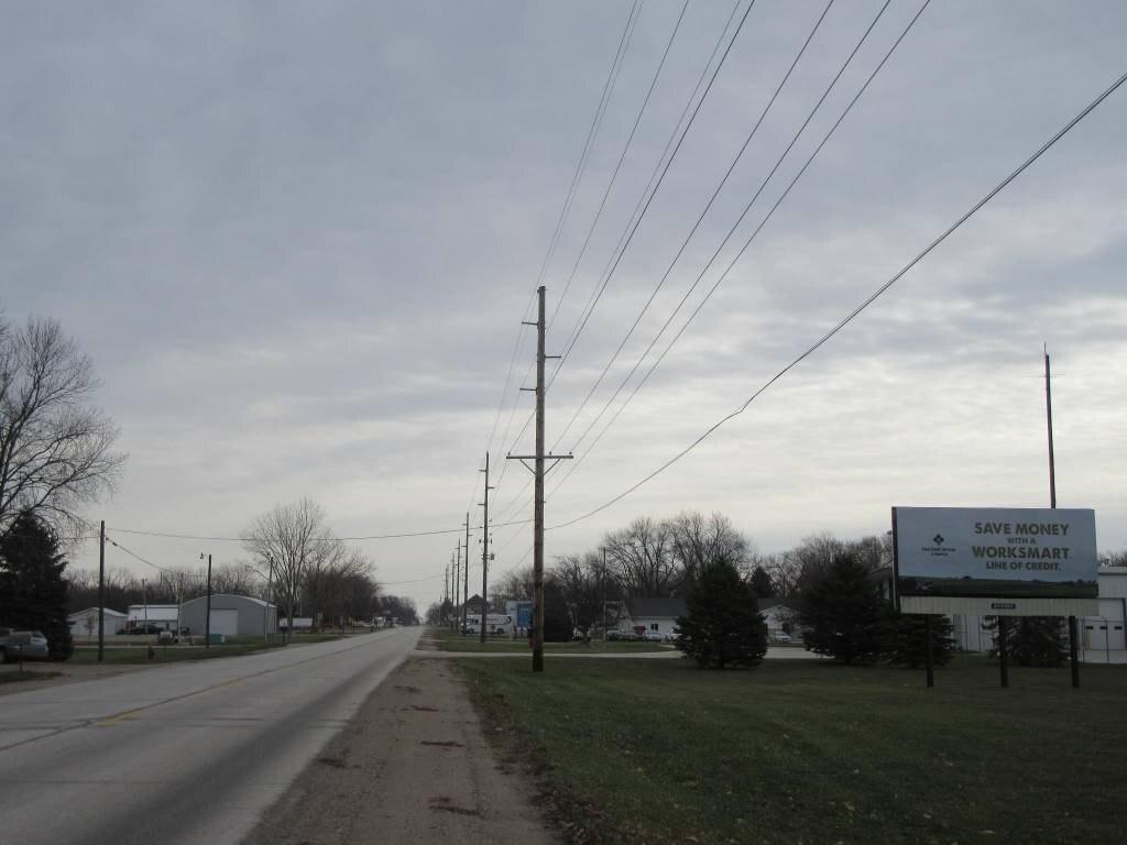 Photo of a billboard in Lohrville