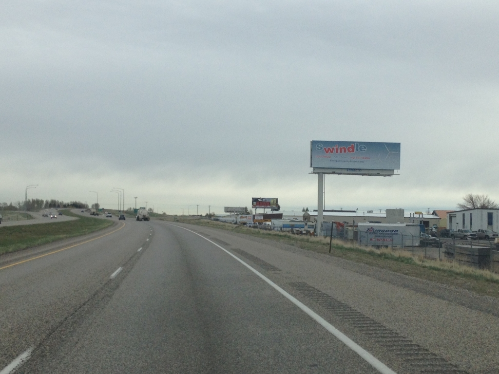 Photo of a billboard in Claremore