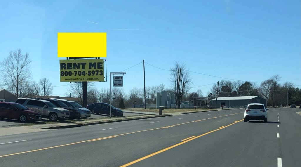 Photo of a billboard in Powderly