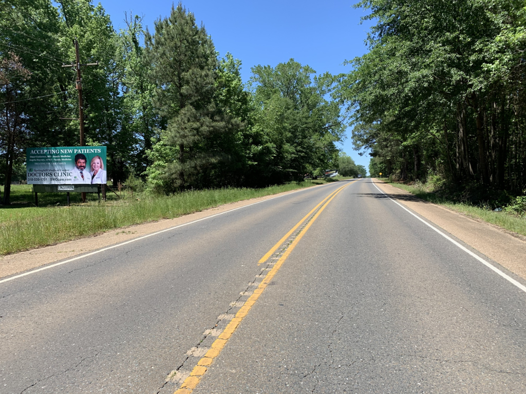 Photo of a billboard in Cotton Valley