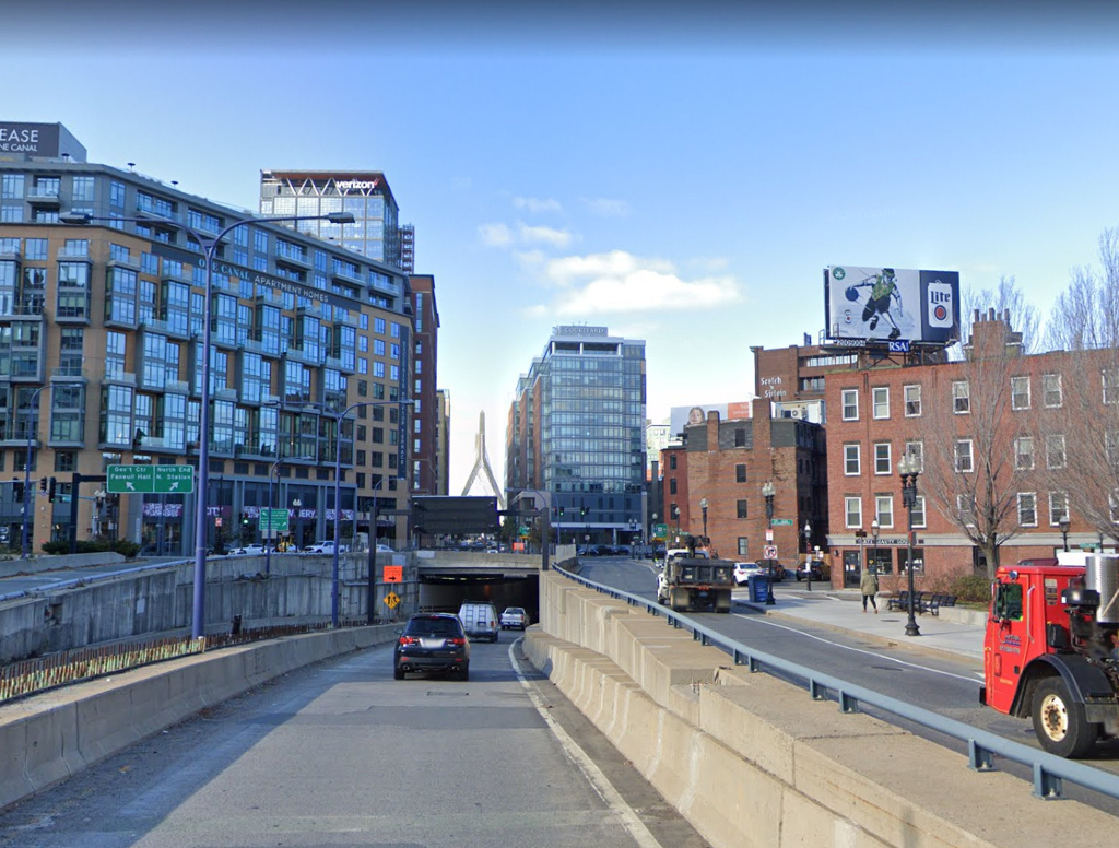 Photo of an outdoor ad in Boston