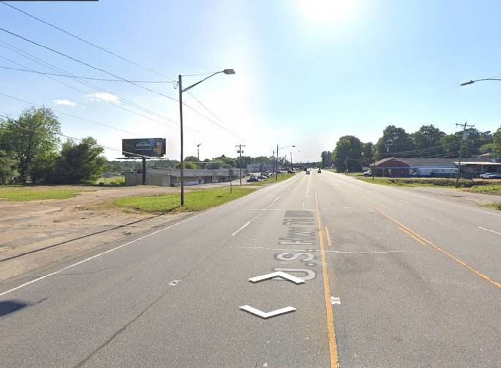 Photo of a billboard in Morganton