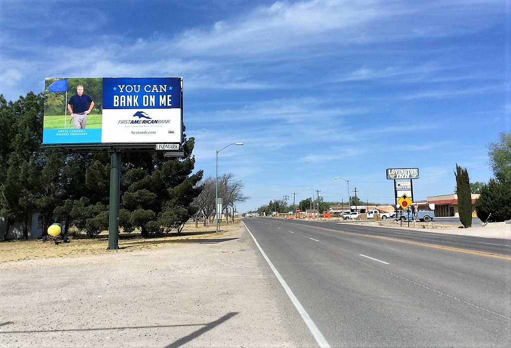 Photo of a billboard in Maljamar