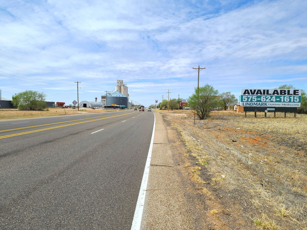 Photo of a billboard in St Vrain