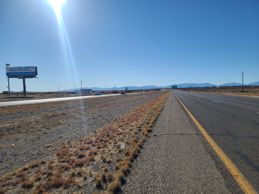 Photo of a billboard in Orogrande