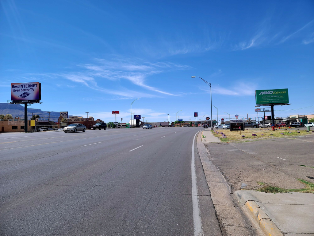 Photo of a billboard in Weed