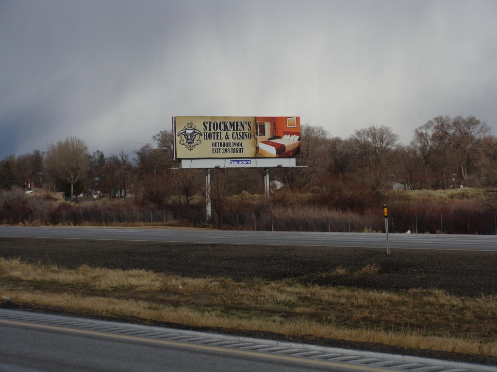 Photo of a billboard in Winnemucca