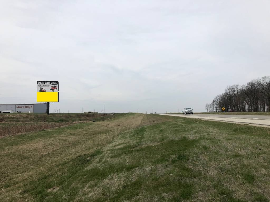 Photo of a billboard in New Bremen