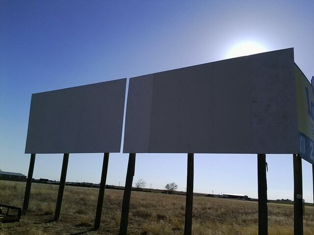 Photo of a billboard in Felt