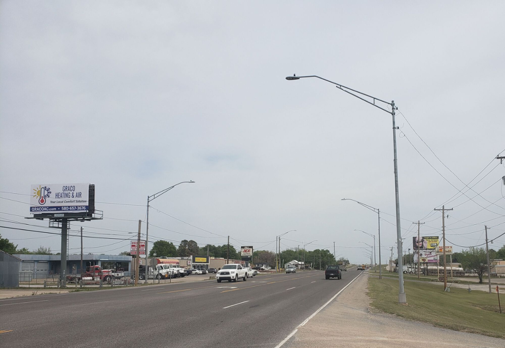 Photo of a billboard in Lone Grove