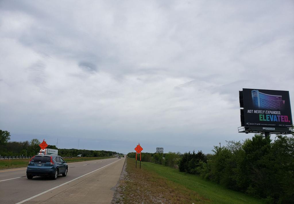 Photo of a billboard in Wapanucka