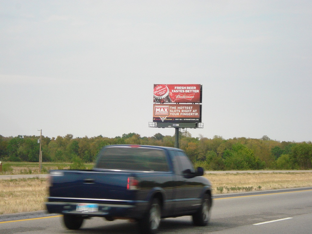 Photo of a billboard in Wapanucka