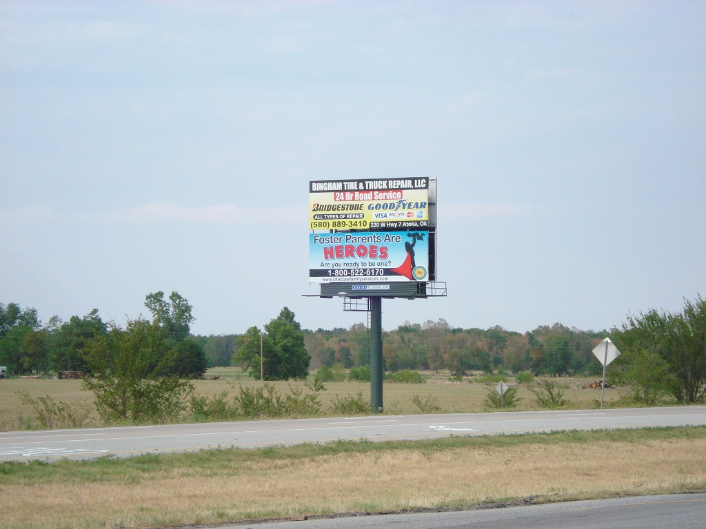 Photo of a billboard in Caney