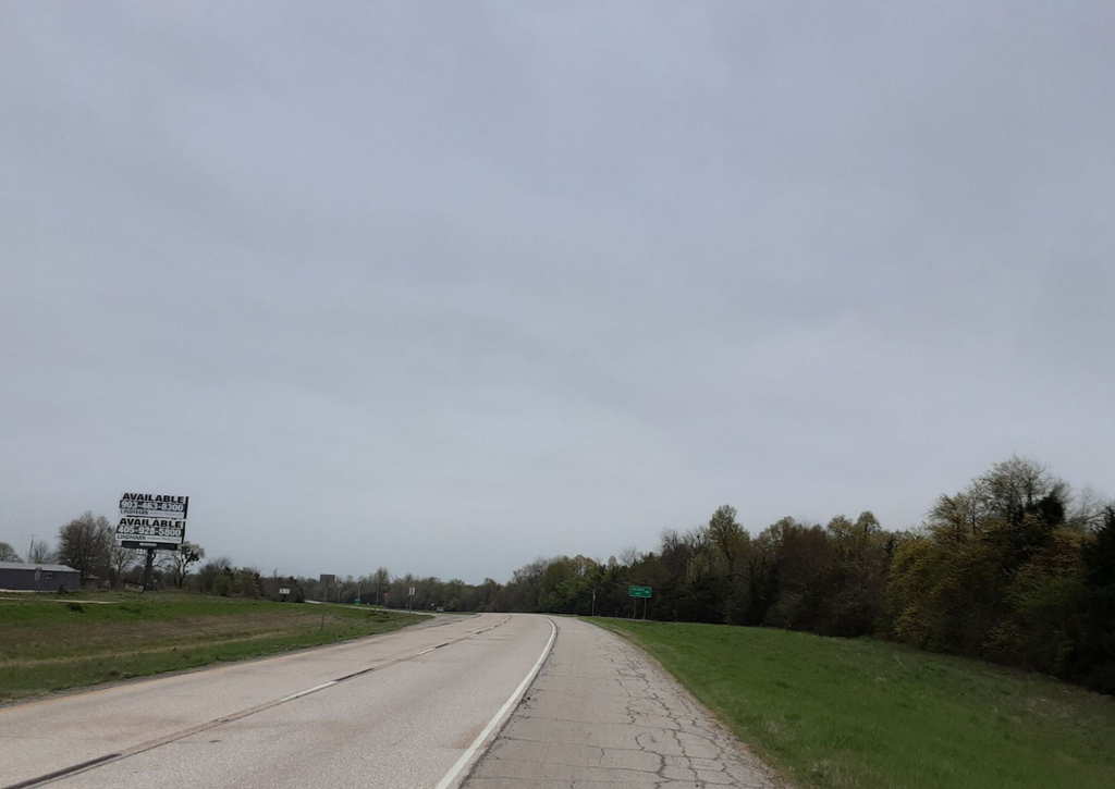 Photo of a billboard in Powderly