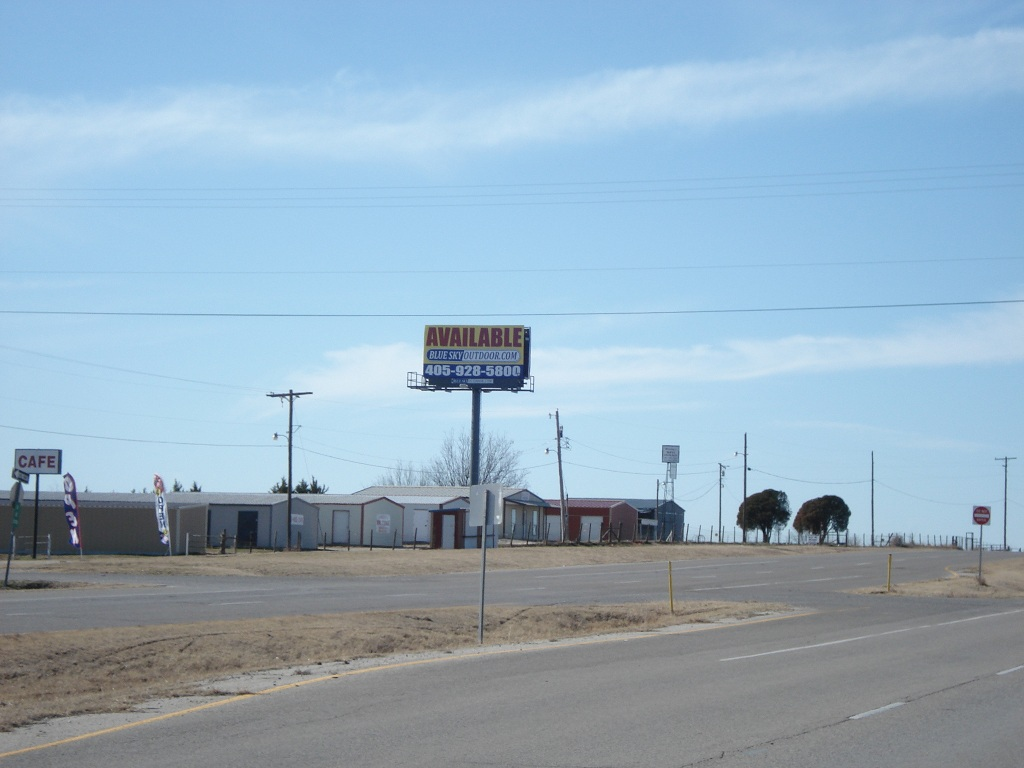 Photo of a billboard in Oscar