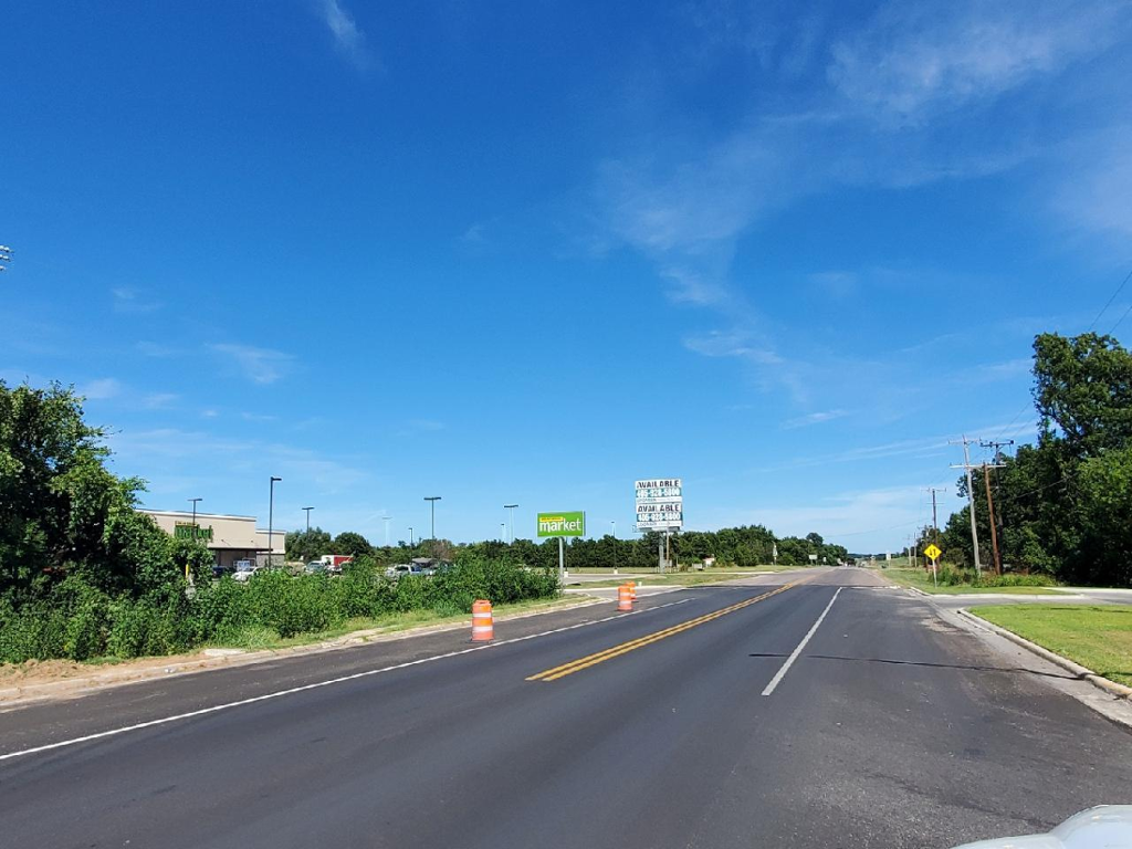 Photo of a billboard in Milburn