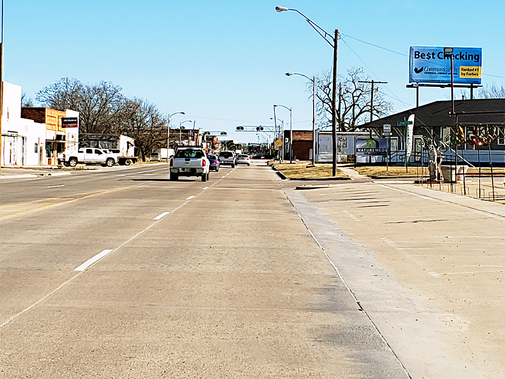 Photo of a billboard in Ada