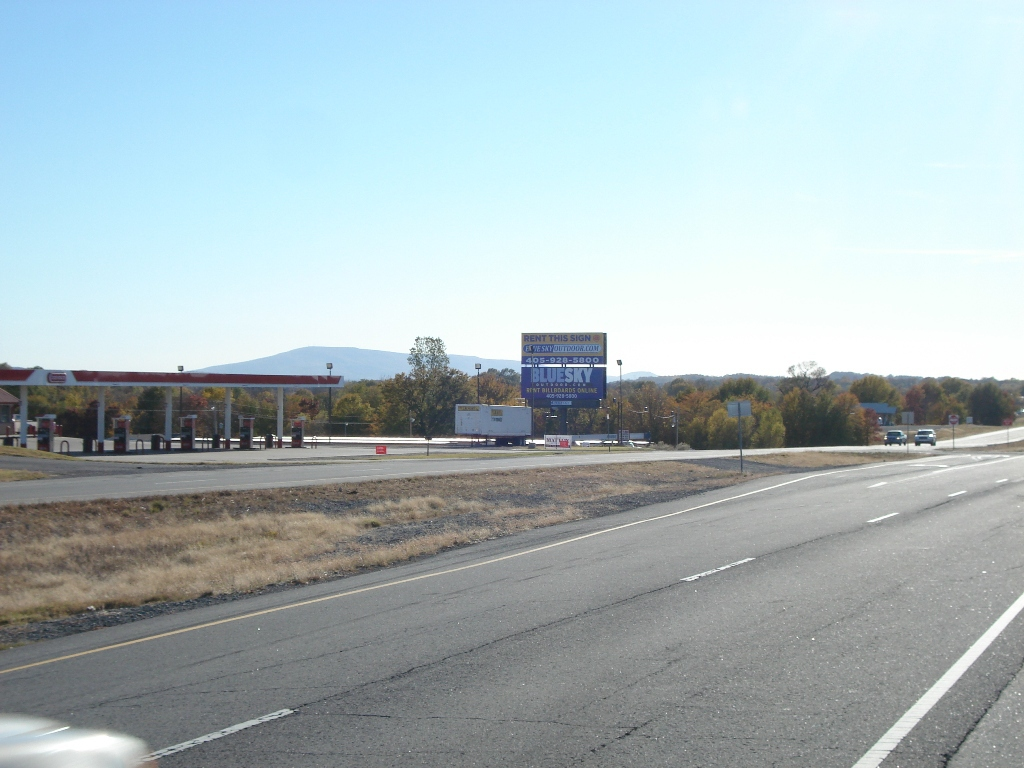 Photo of a billboard in Fort Coffee