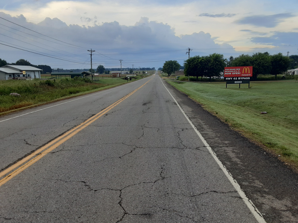 Photo of a billboard in Peggs