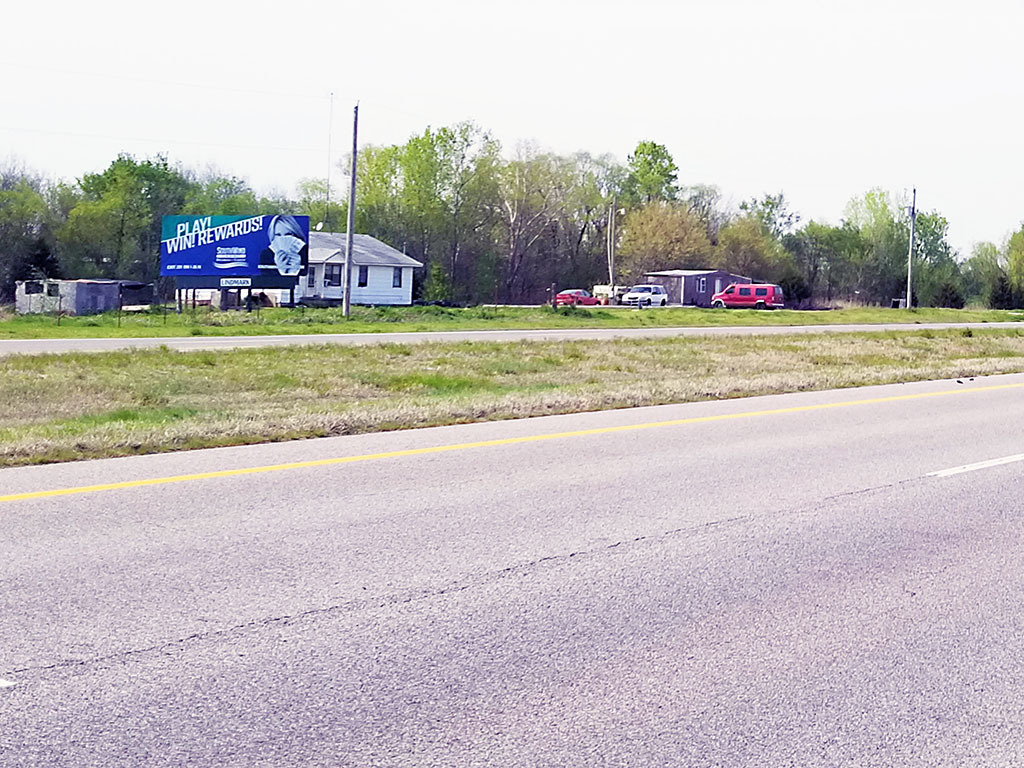 Photo of a billboard in Kaw City