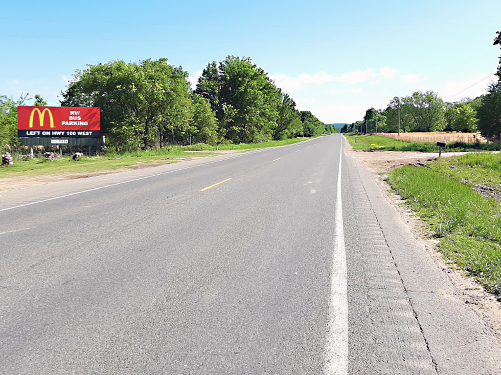 Photo of a billboard in Bunch