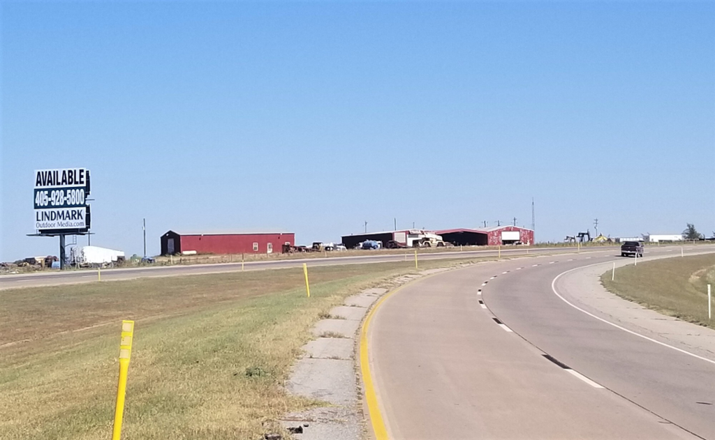 Photo of a billboard in Okeene