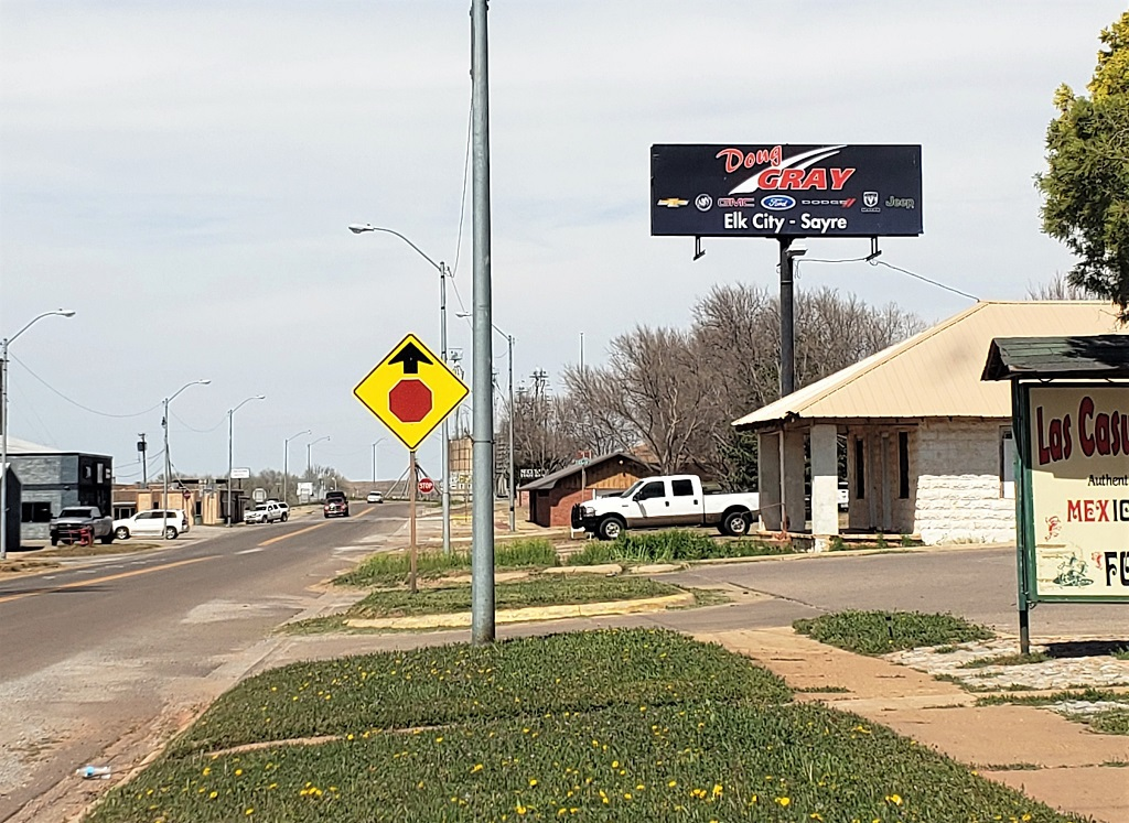 Photo of a billboard in Cheyenne