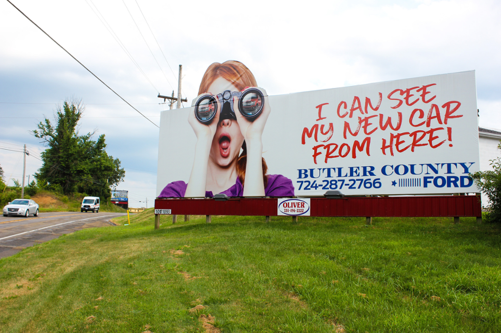 Photo of a billboard in Marwood