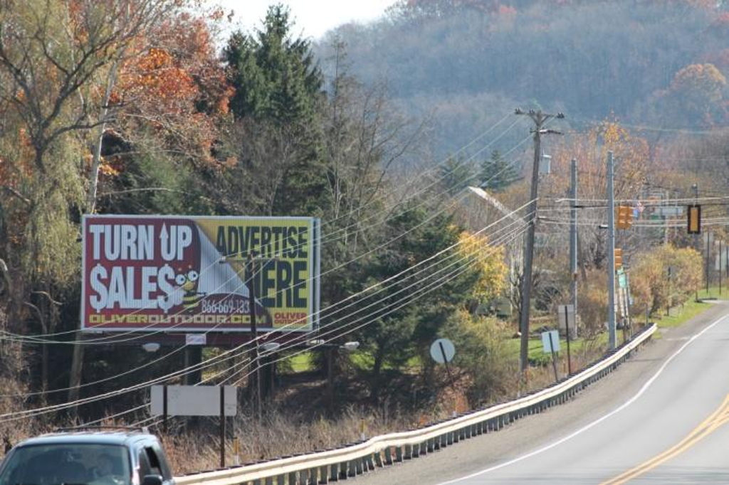 Photo of a billboard in Harmony