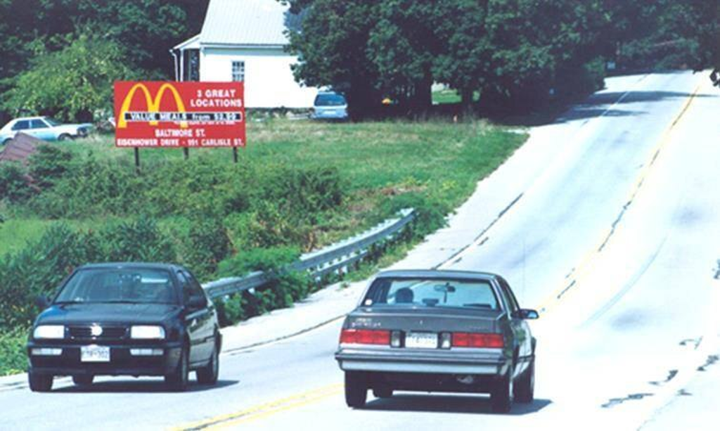 Photo of a billboard in Millers