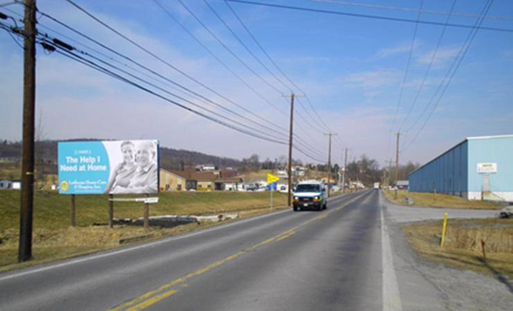 Photo of a billboard in Peach Glen