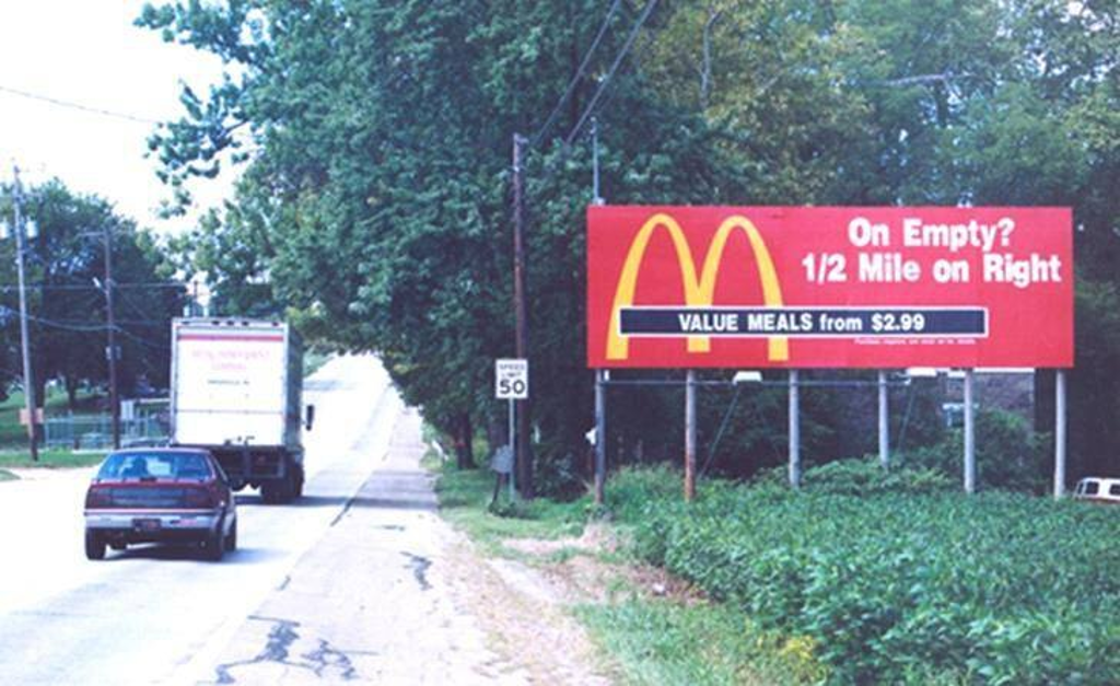 Photo of a billboard in Nashville