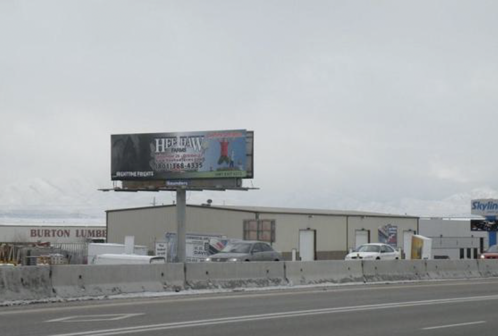 Photo of a billboard in Lindon