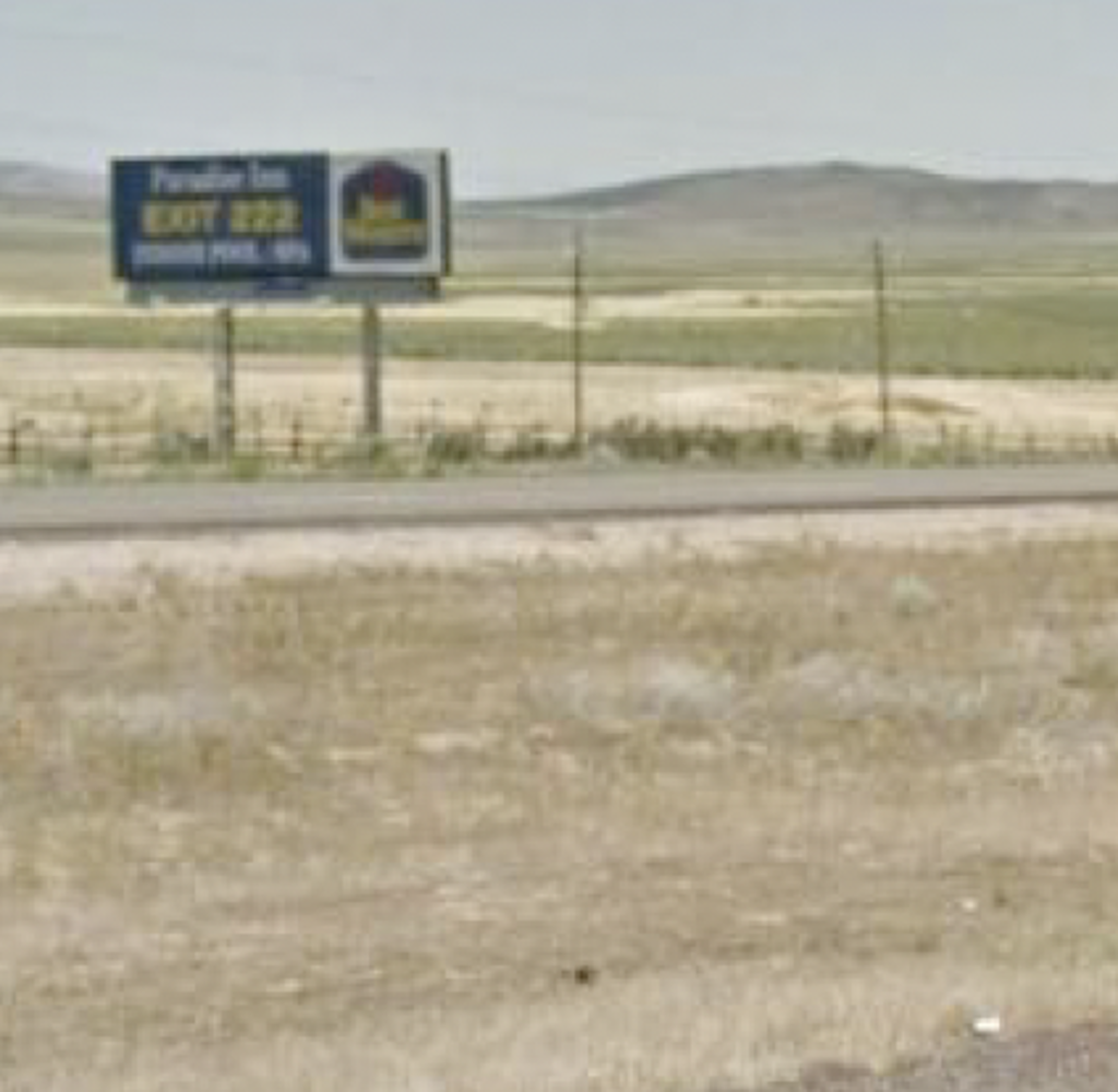 Photo of a billboard in Manti