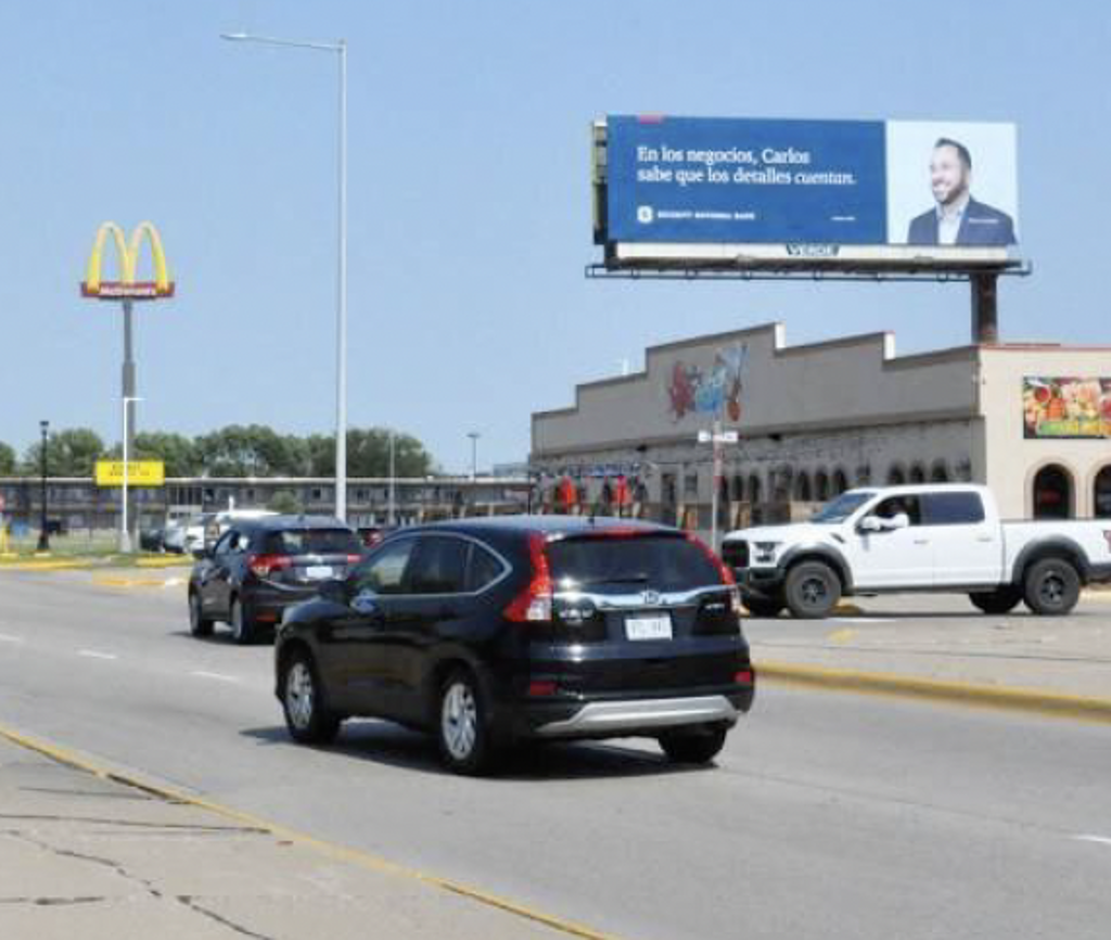 Photo of a billboard in Dakota City