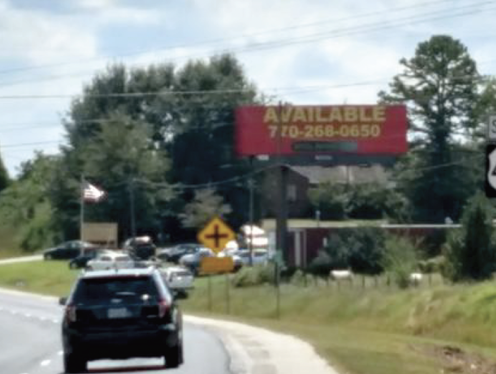 Photo of a billboard in Nicholson