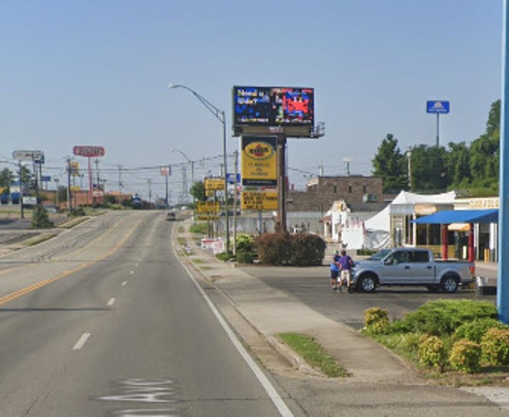 Photo of a billboard in Center