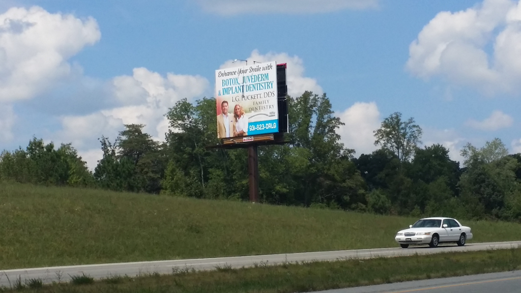 Photo of a billboard in New Waterford