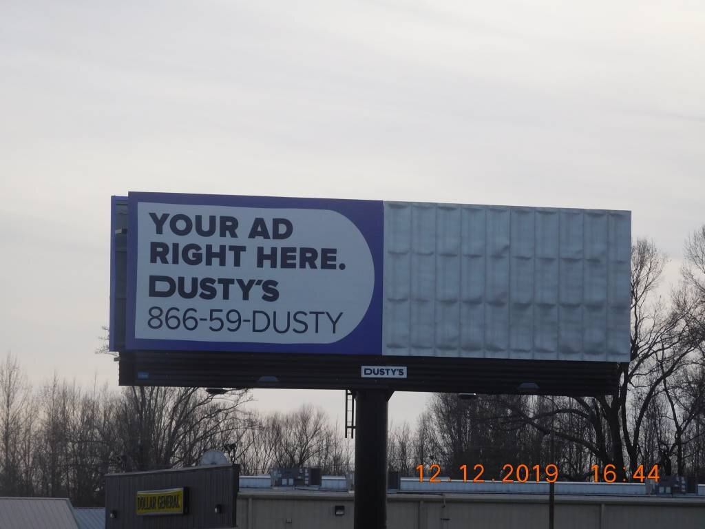 Photo of a billboard in Toone