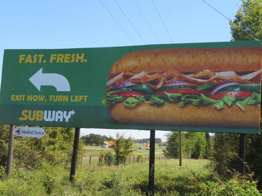 Photo of a billboard in Madisonville