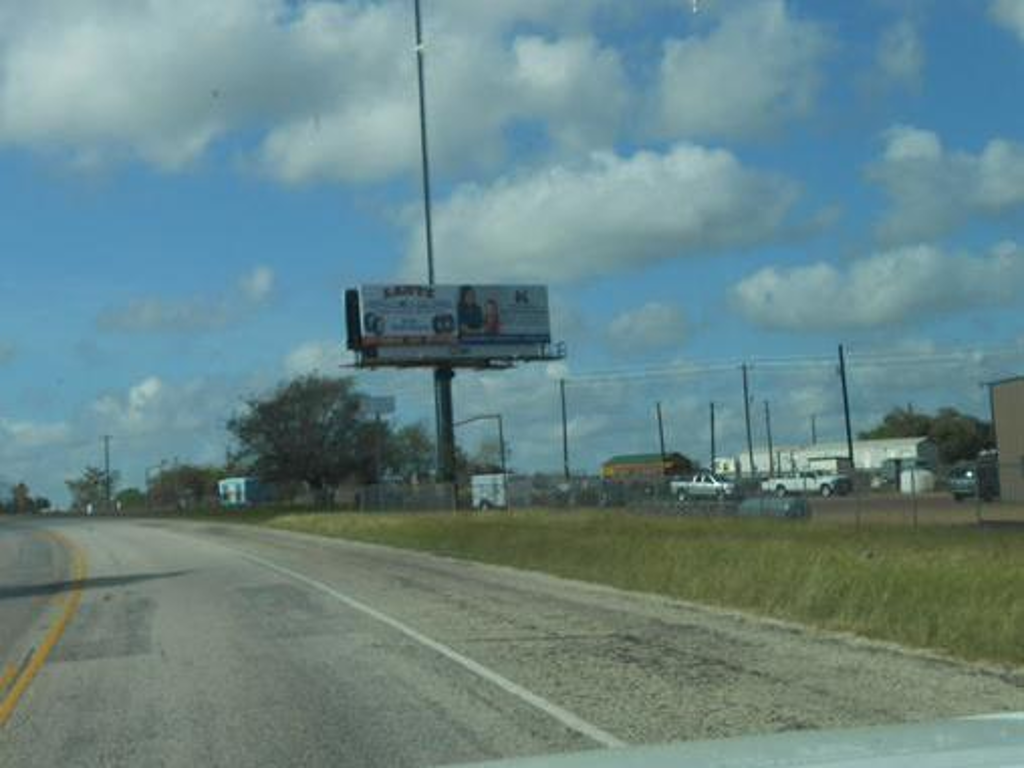 Photo of a billboard in Goliad