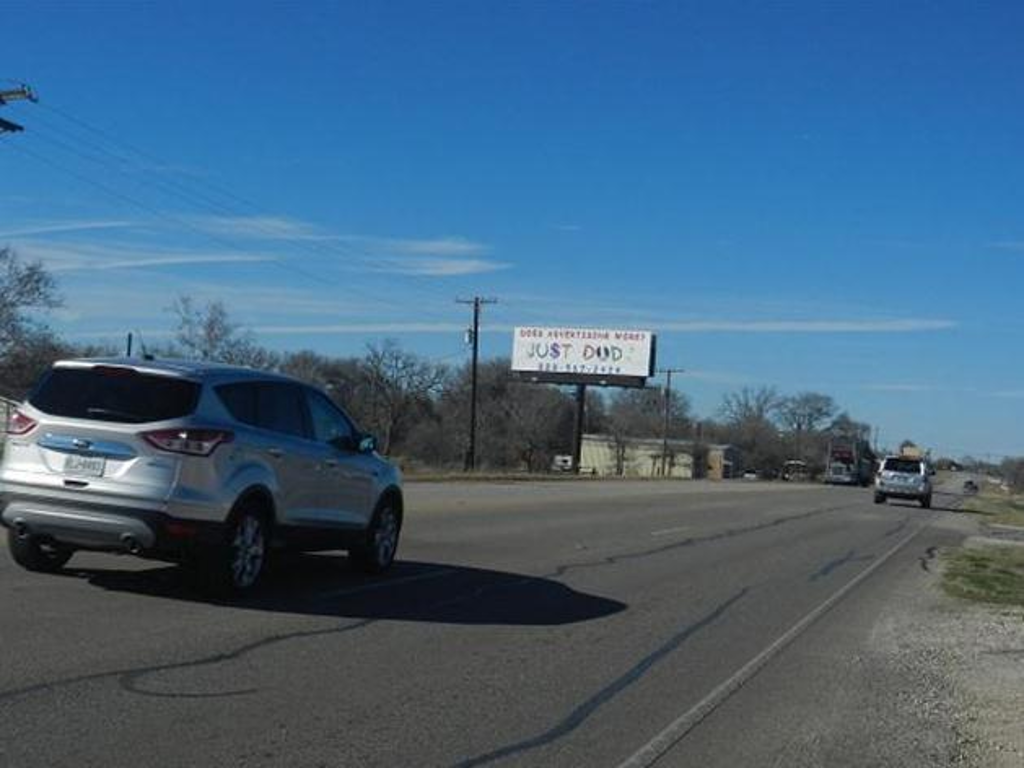 Photo of a billboard in Belmont