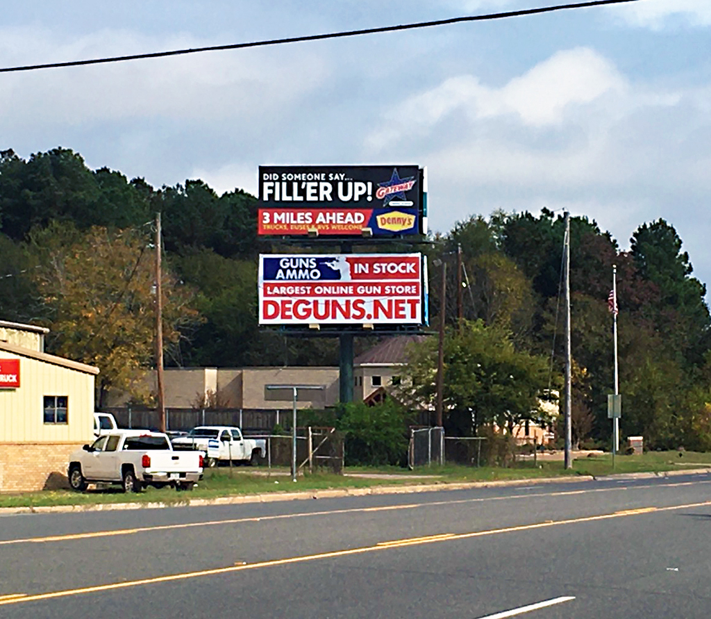 Photo of a billboard in Joinerville