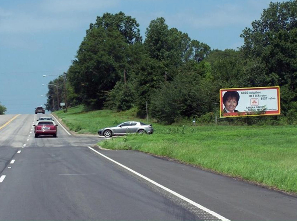 Photo of a billboard in Scroggins