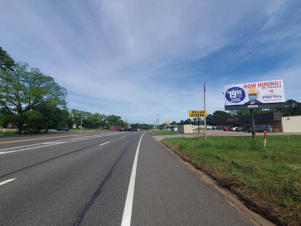 Photo of a billboard in Hughes Springs