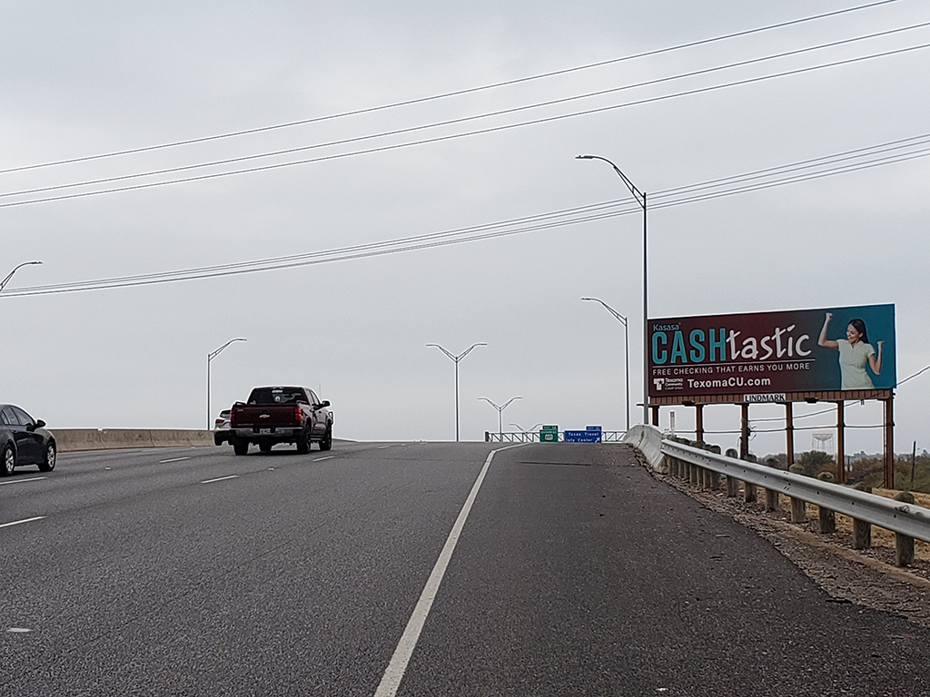 Photo of a billboard in Grandfield