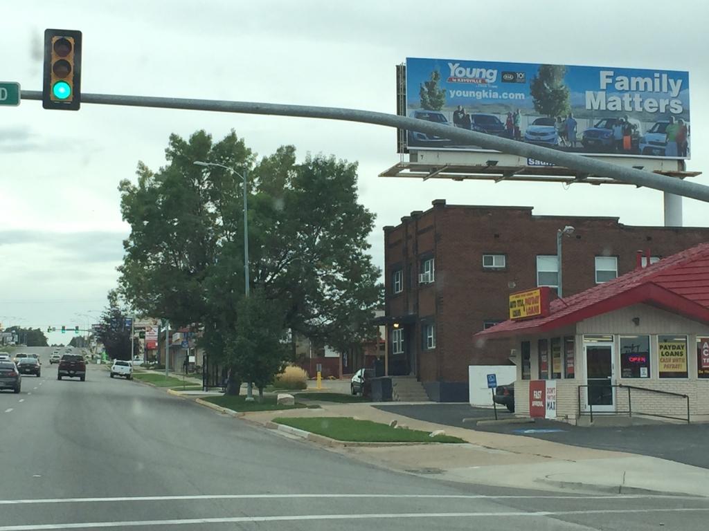 Photo of a billboard in South Ogden